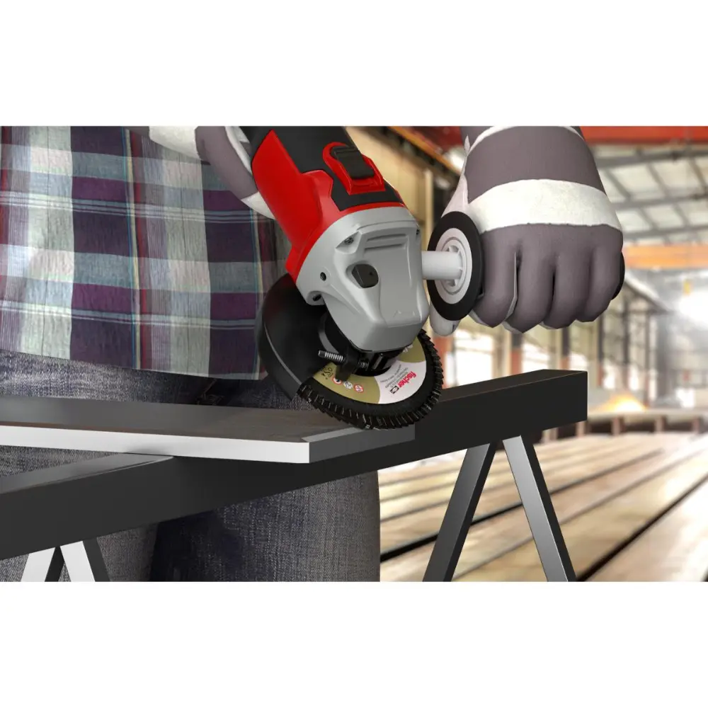 Fischer Fächerschleifscheibe AP 115 K40 Inox