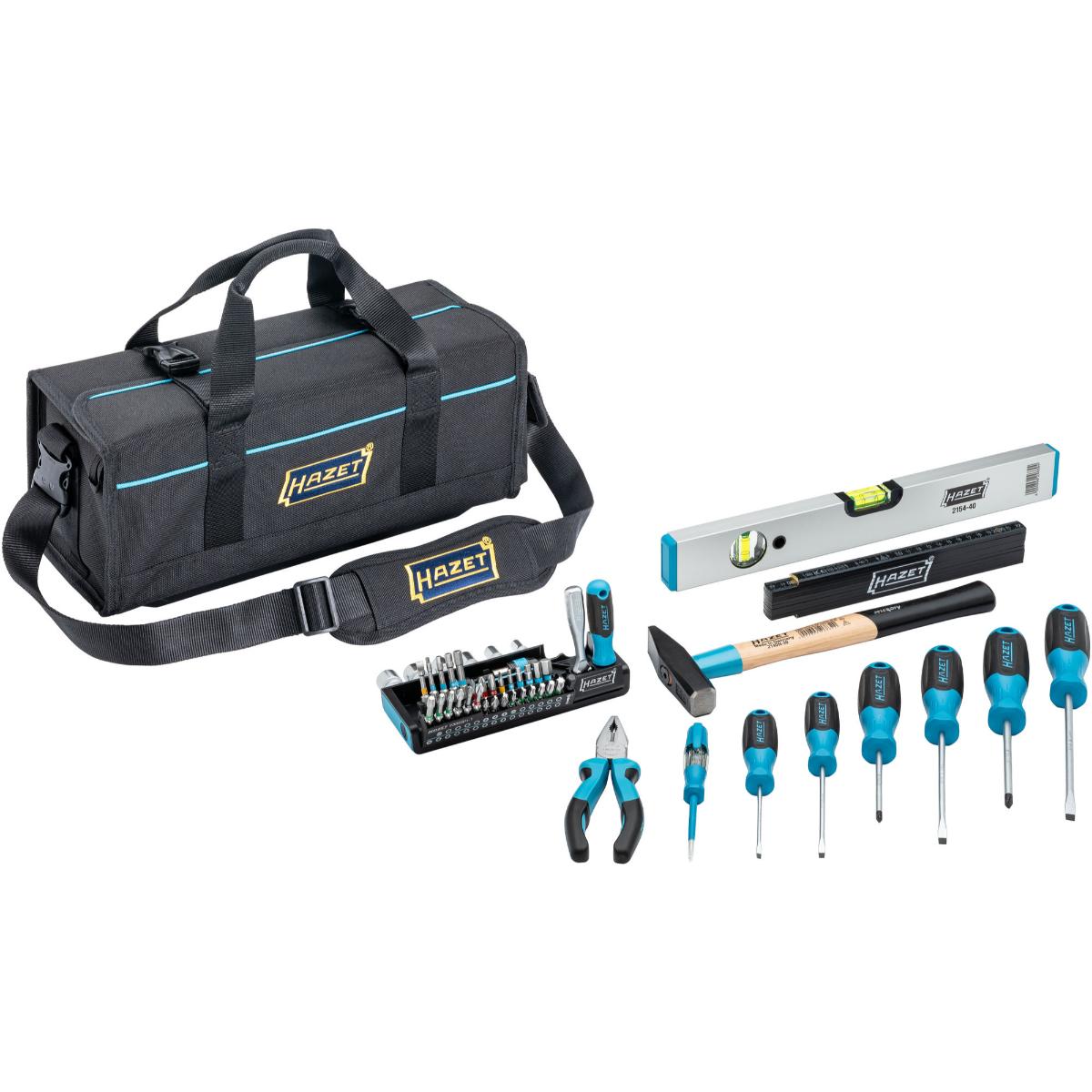 191T-5/51HZ HAZET Handwerkertasche Klein, mit Sortiment 51-teilig