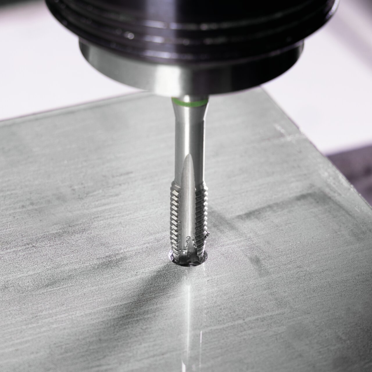 RUKO Maschinengewindebohrer M DIN 371 HSS-Co 5 mit verstärktem Schaft Form B M2,5