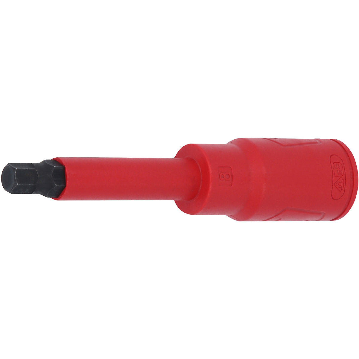 KS Tools 1/2" Bit-Stecknuss mit Schutzisolierung für Innensechskant-Schrauben