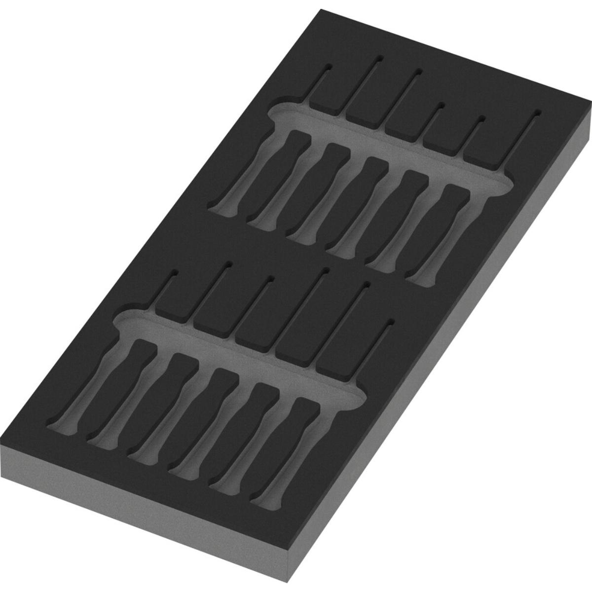 Wera 9816 Schaumstoffeinlage Schraubendreher Kraftform Micro Set 2, ohne Werkzeug