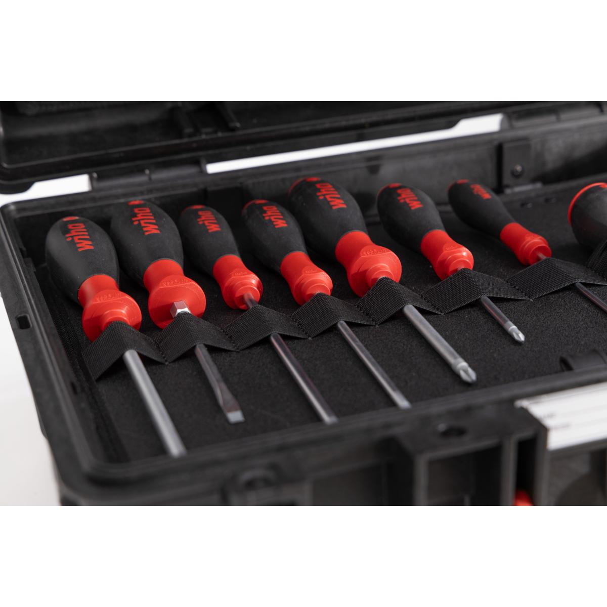 Wiha Werkzeugkoffer Basic Set L mechanic 36-teilges Set