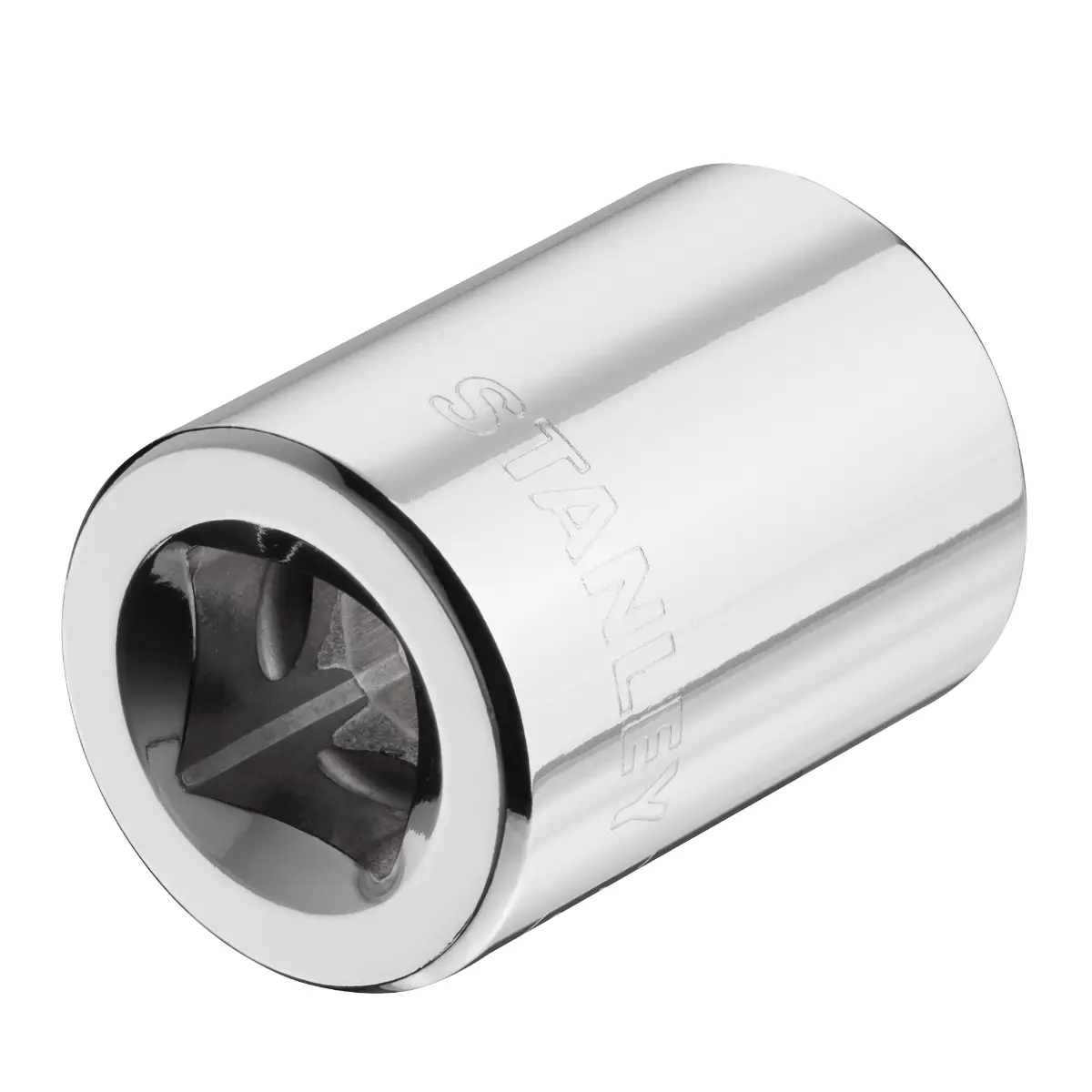 STANLEY 1/2 Zoll 6-Kant Stecknuss 21 mm mit MaxiDrive-Profil