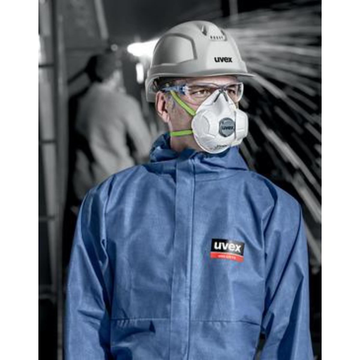 Uvex silv-Air exxcel 7333 Atemschutzmaske FFP3 -3 Stück