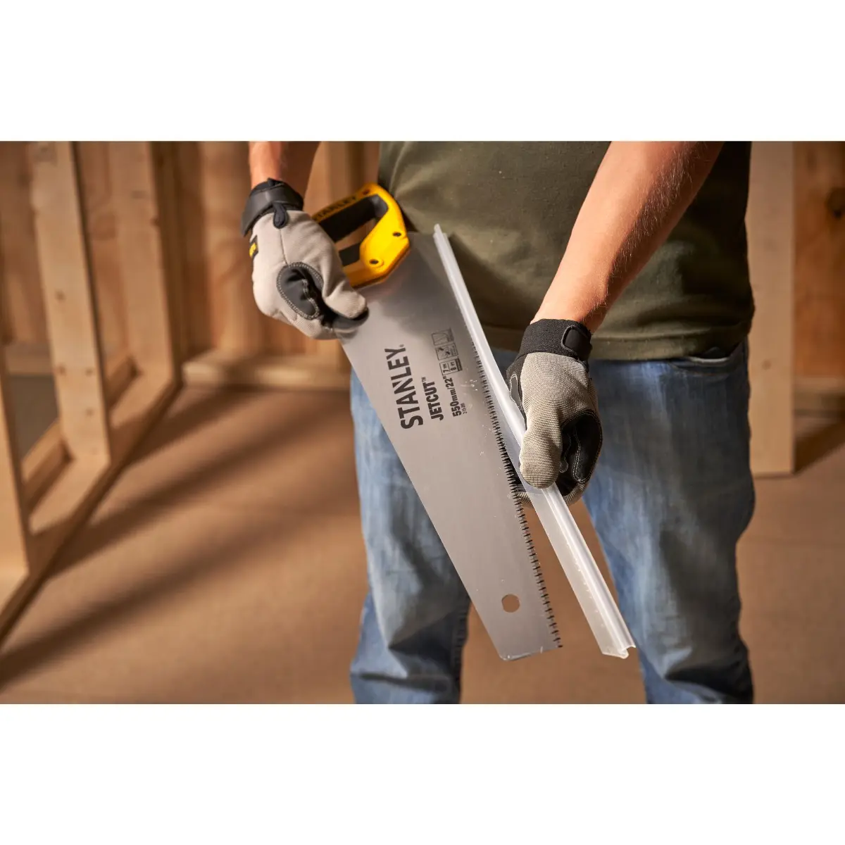 STANLEY JETCUT Handsäge 550mm 7TPI