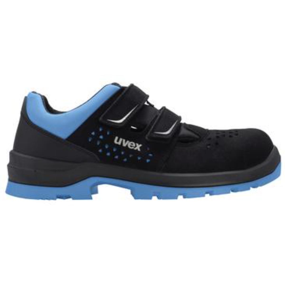 9553336uv uvex 2 xenova Sicherheitsschuh S1P Sandale gelocht