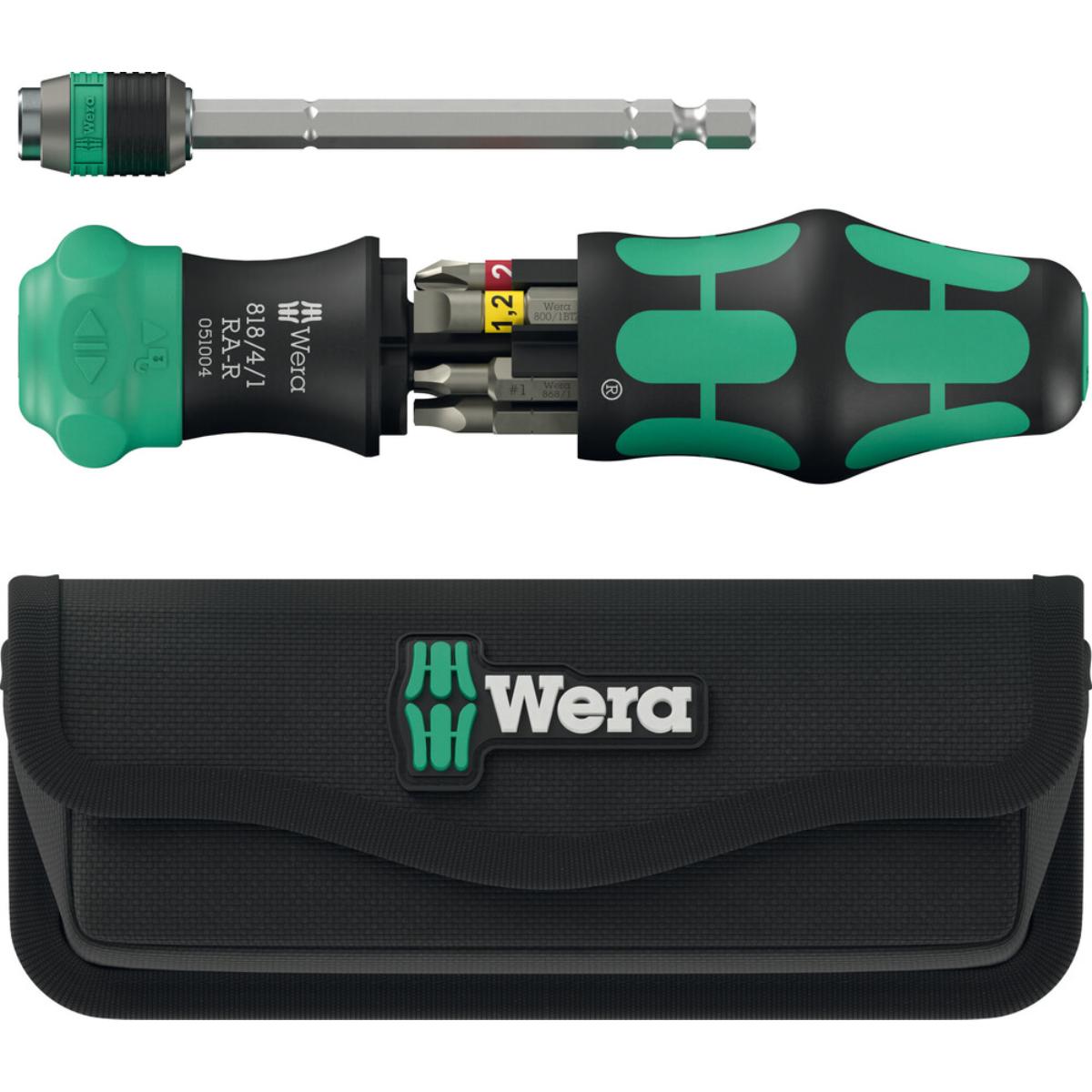 Wera Kraftform Kompakt 26 RA-R mit Tasche, 6-teiliges Set