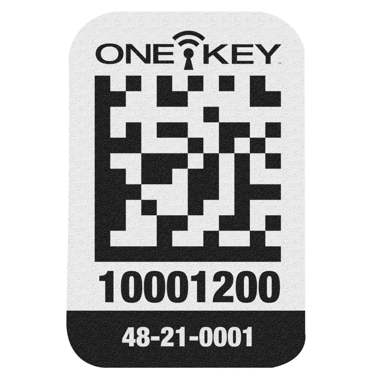 Milwaukee AIDT QR-Code Sticker für Plastik-Oberfläche