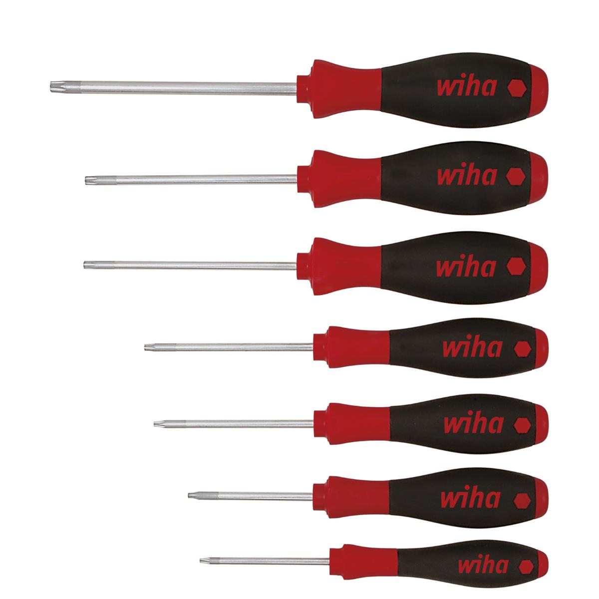 Wiha Schraubendreher Set SoftFinish TORX 7-teilges Set