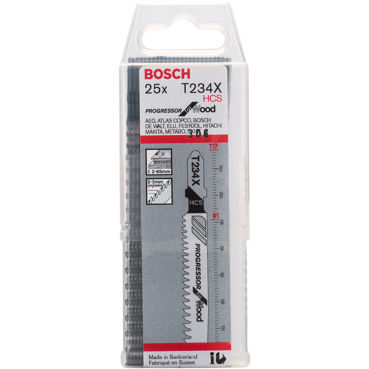 Bosch Stichsägeblatt T 234 X Progressor for Wood