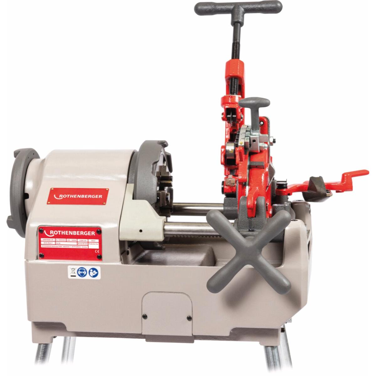 1500004023ro Rothenberger Gewindeschneidmaschine SUPERTRONIC 2SE, Automatic die head, BSPT R 1/2 - 2 Zoll, 230V