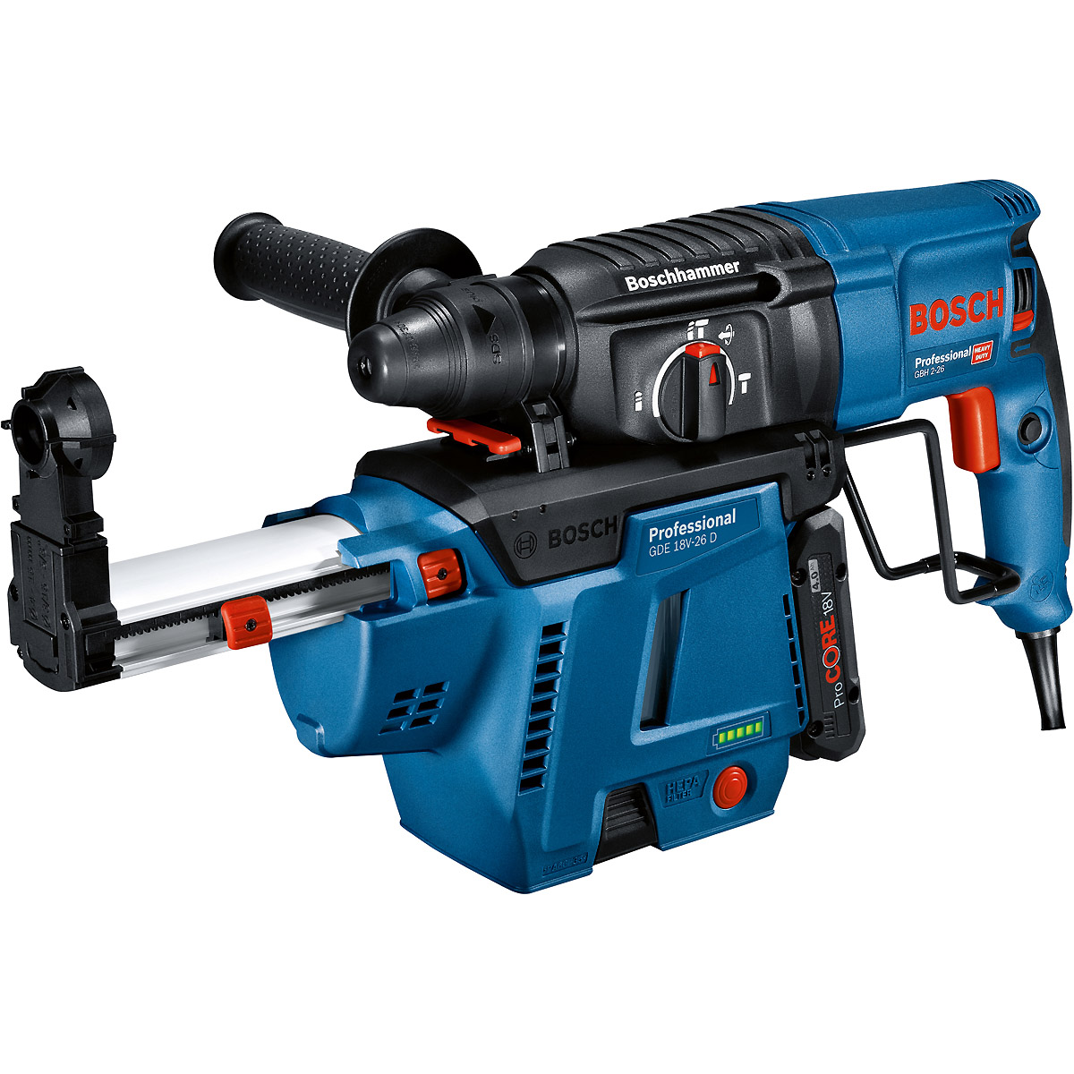 Bosch Akku-Staubsauger GDE 18V-26 D, Solo Version, im Karton