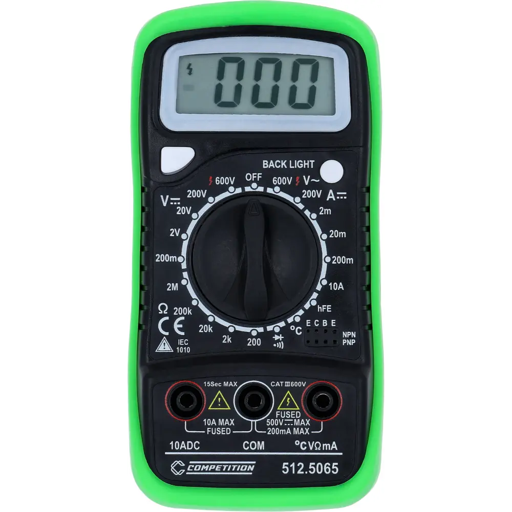 COMPETITION Digital Multimeter