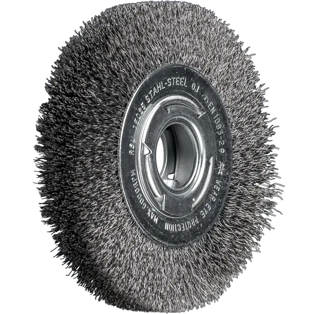 PFERD TOOLS Rundbürste breit ungezopft RBU Stahl-Draht industrieller Einsatz