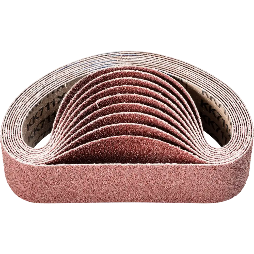 PFERD TOOLS Korund Schleifband BA für universelle Anwendung mit Rohrbandschleifer