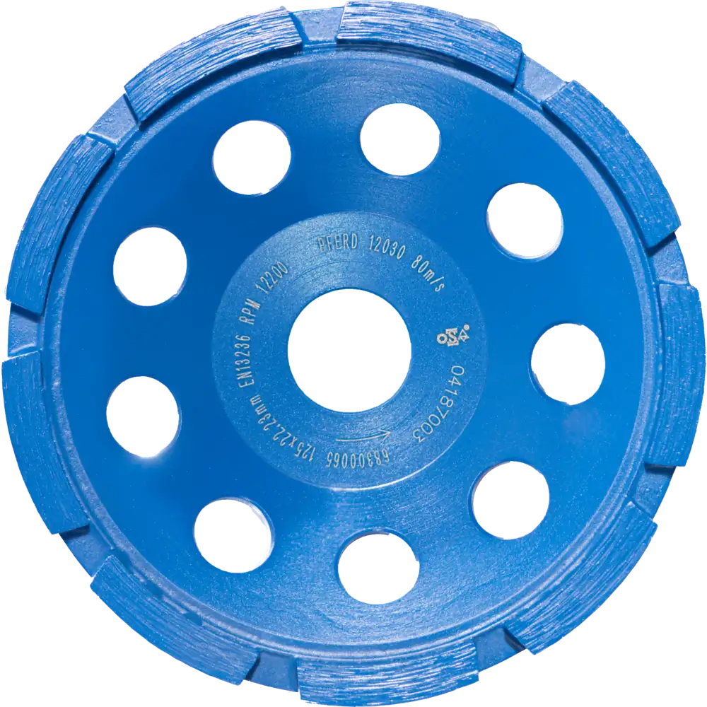 PFERD TOOLS Diamant-Teller DCW 1R (einreihig) PSF für Beton und Estrich