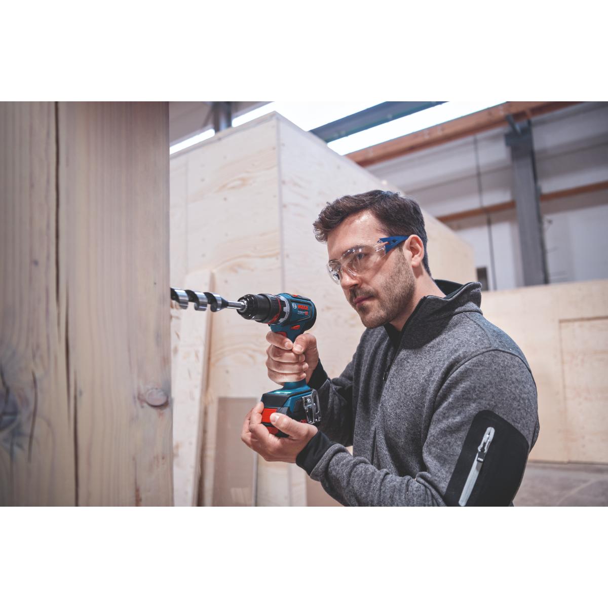 Bosch Akku-Bohrschrauber GSR 18V-90 FC, 2 x Akku ProCORE18V 4.0Ah, L-BOXX