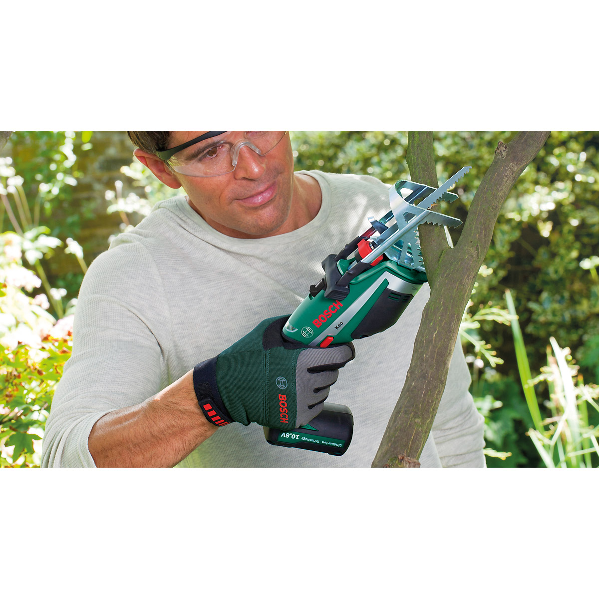 Bosch Akku-Gartensäge Keo