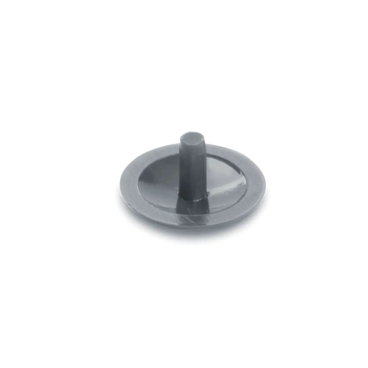 Zierkappen, Zapfen Ø2,4mm, Ø12mm, RAL7001, silbergrau, 500 St.