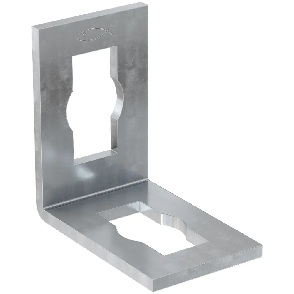 Fischer Montagewinkel PFAF 2 zl zinklamellenbeschichtet