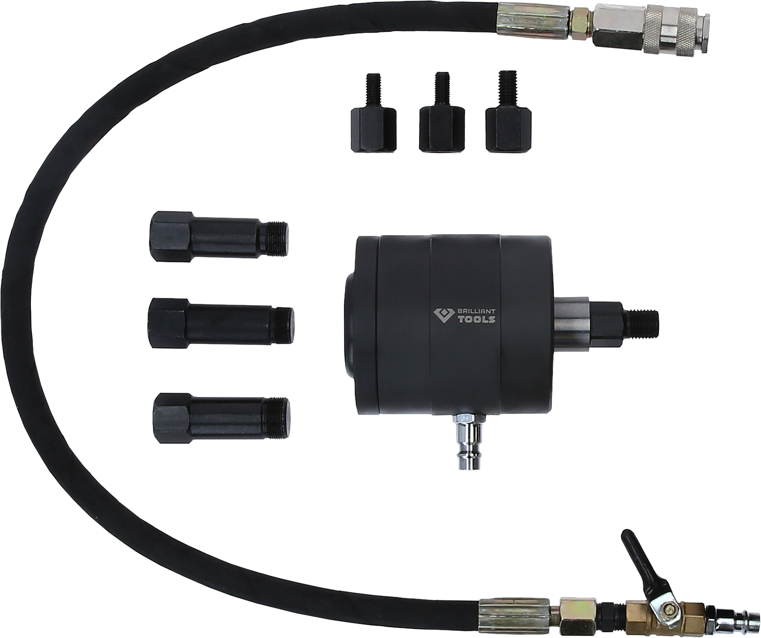 Brilliant Tools Druckluft-Injektor-Auszieher 24-teiliges Set