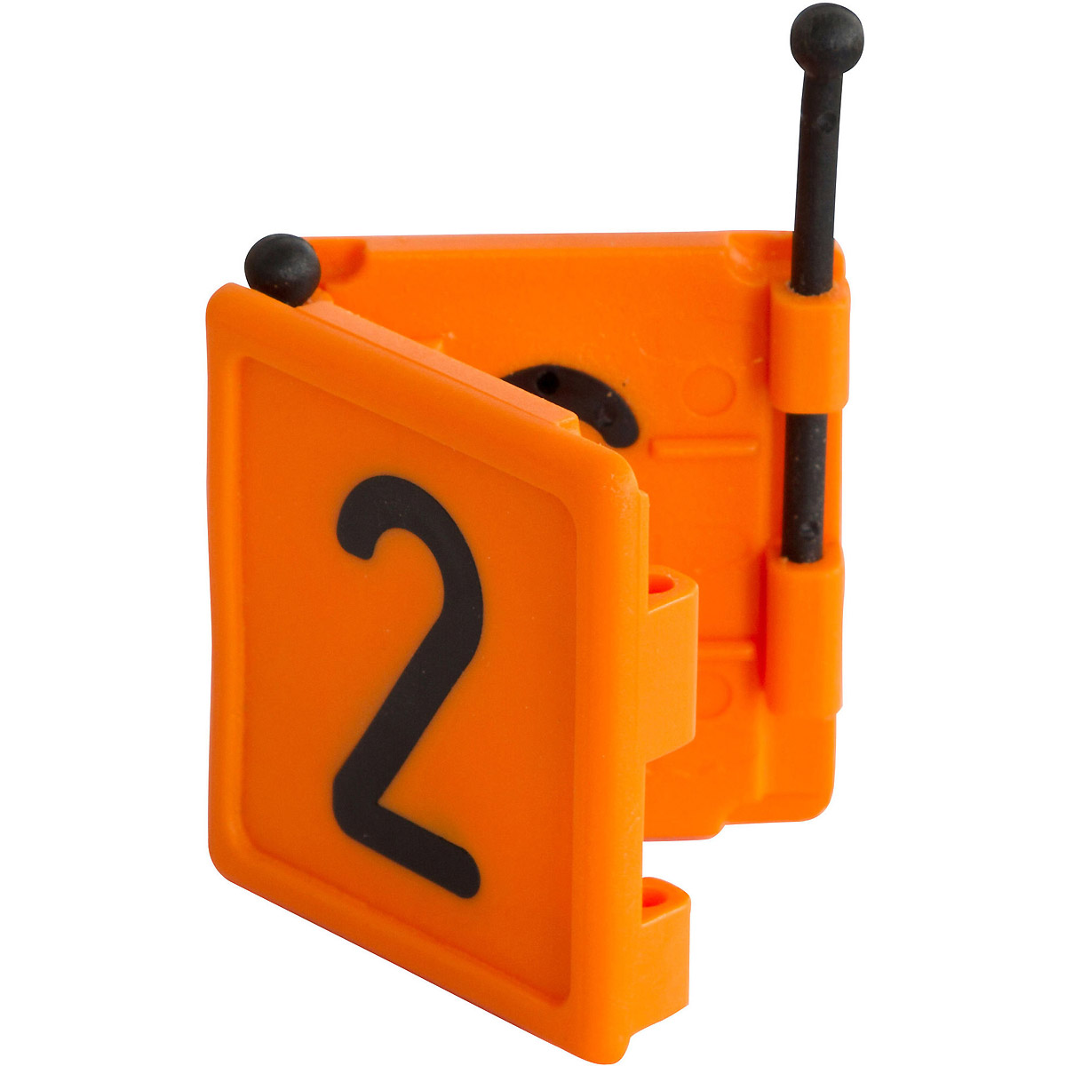 Kerbl Halsbandnummer DUO, 1-stellig 6er Pack