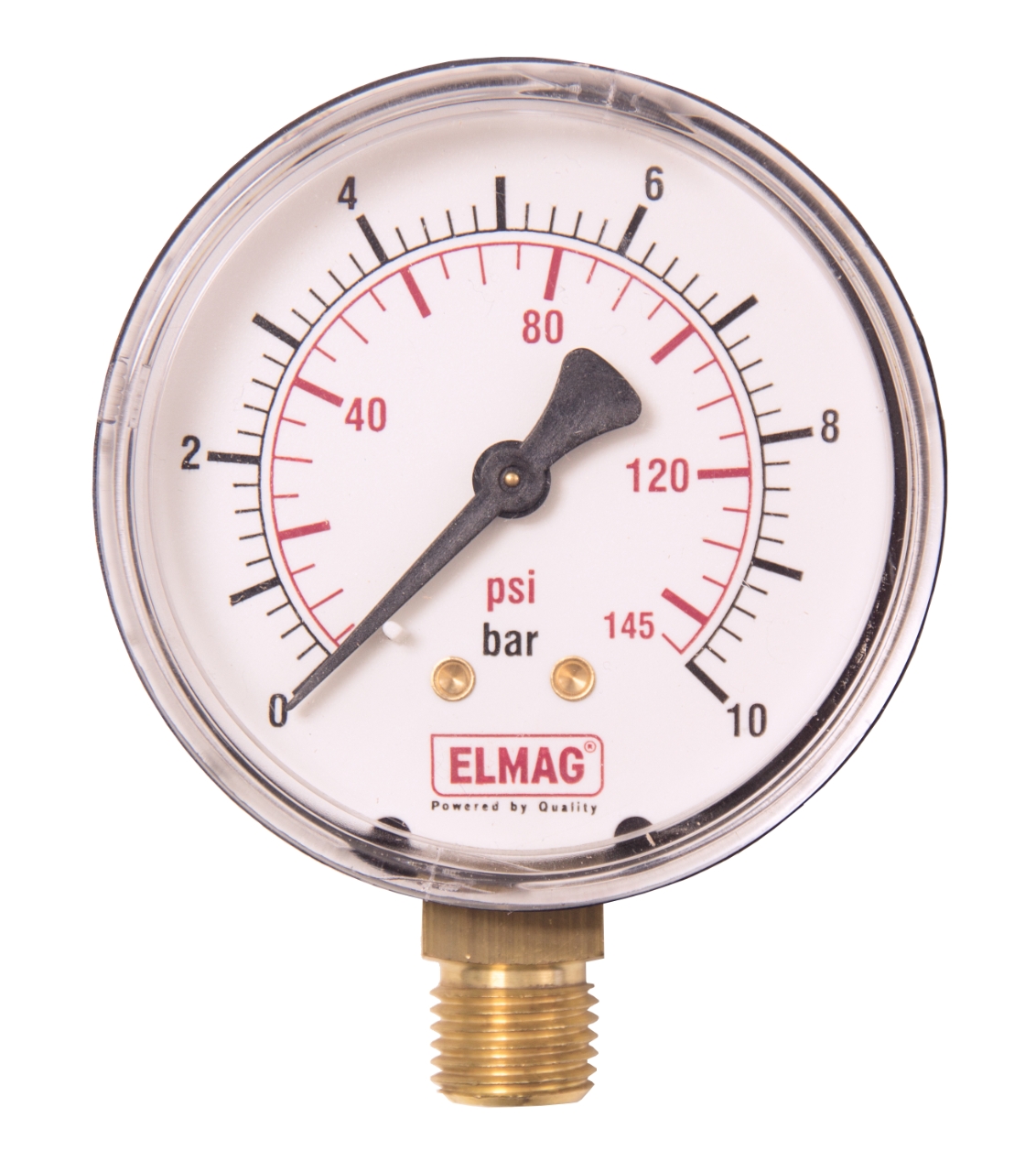 ELMAG Druckmanometer 0-10 bar