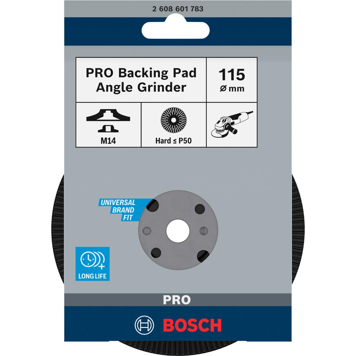 Bosch PRO Stützteller 115 mm, M14, hart Stützteller 115 mm, M14, hart