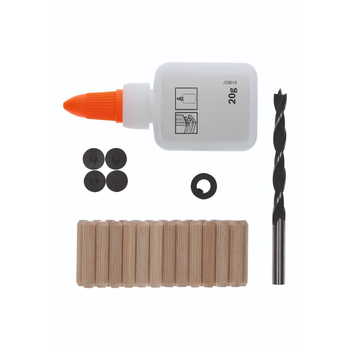 Bosch Dübel-Set D= 6 mm, L= 30 mm, 32-tlg.