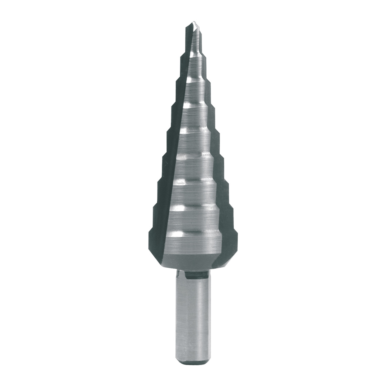 RUKO Stufenbohrer HSS mit 3 Schneiden gerade Nut