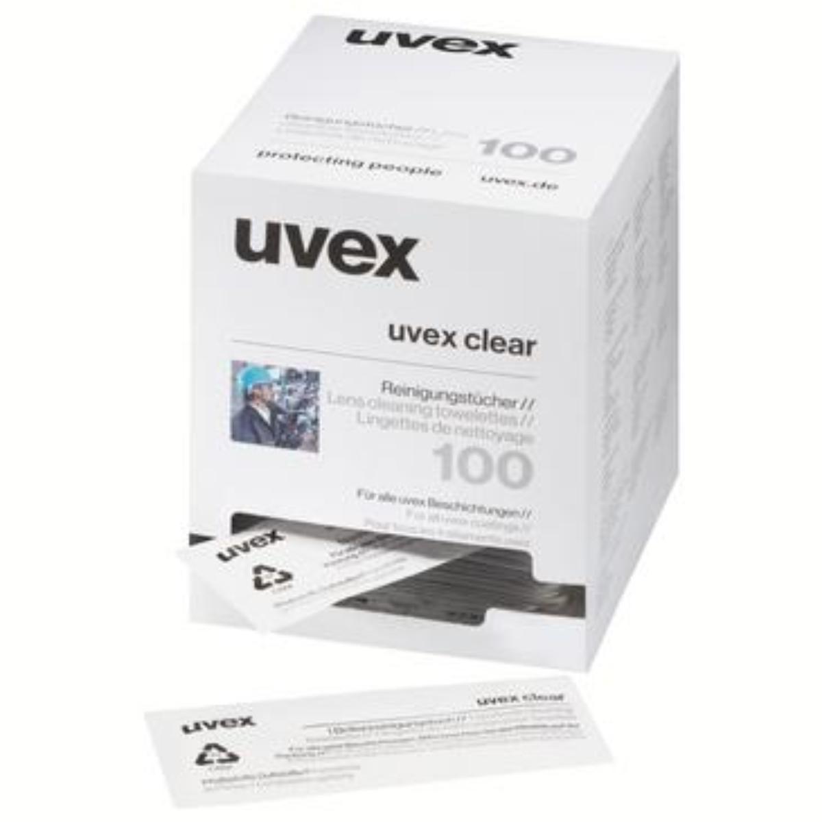 Uvex Feuchtreinigungstücher 100 Stück