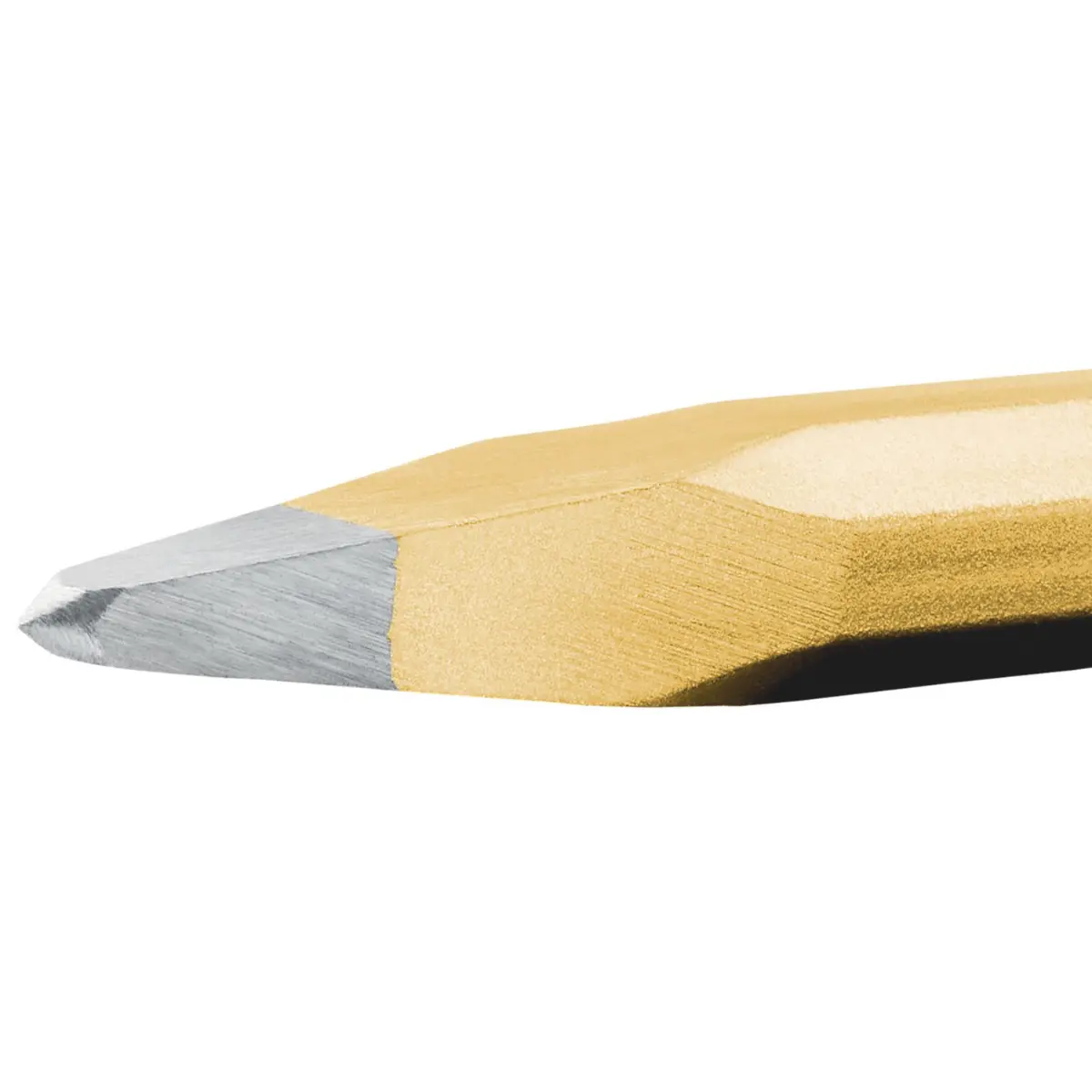 Rennsteig Fliesenmeißel spitz 100 mm, 8-kant 8 mm, poliert