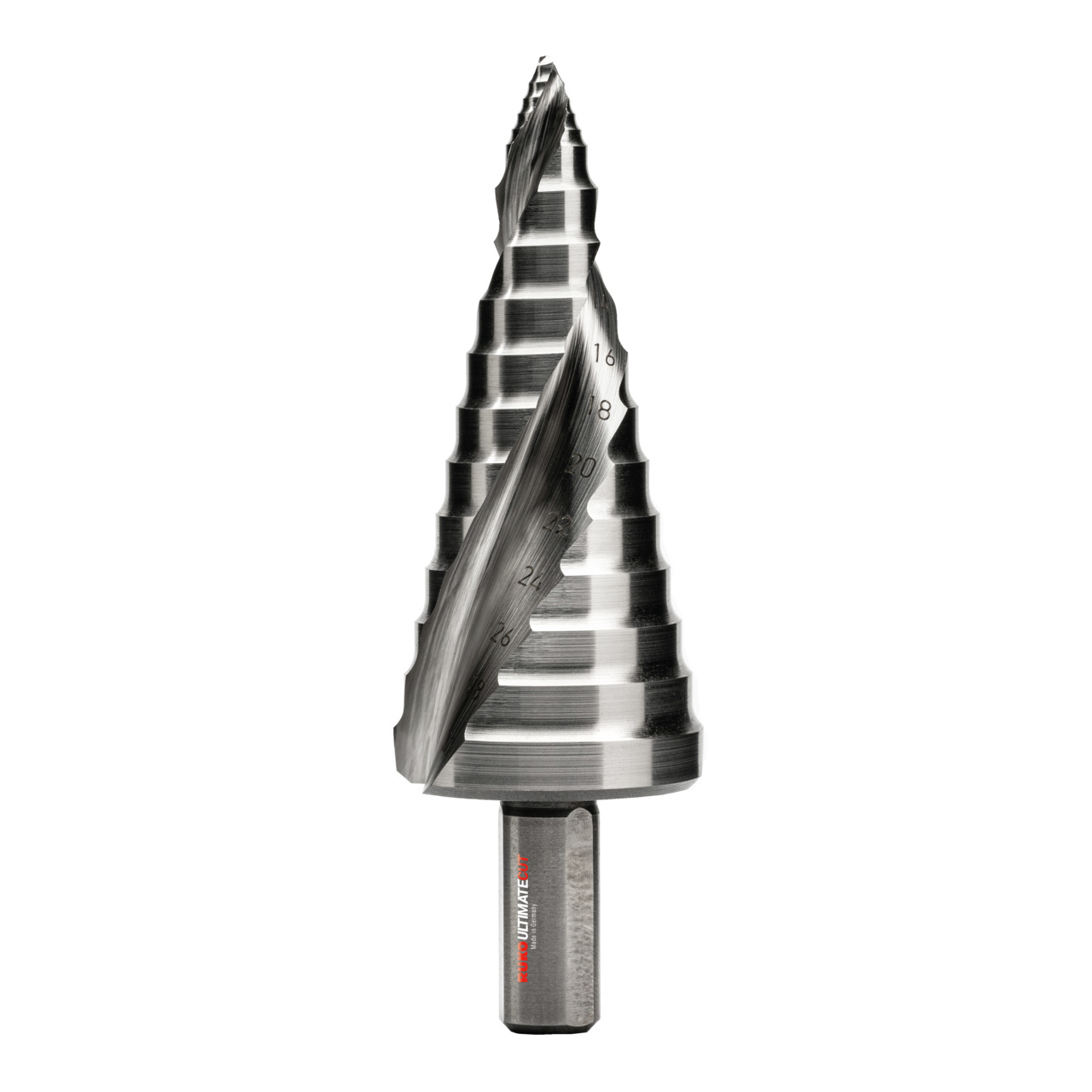 RUKO ULTIMATECUT Stufenbohrer-Satz HSS mit FLOWSTEP® Spitze - 3-tlg.