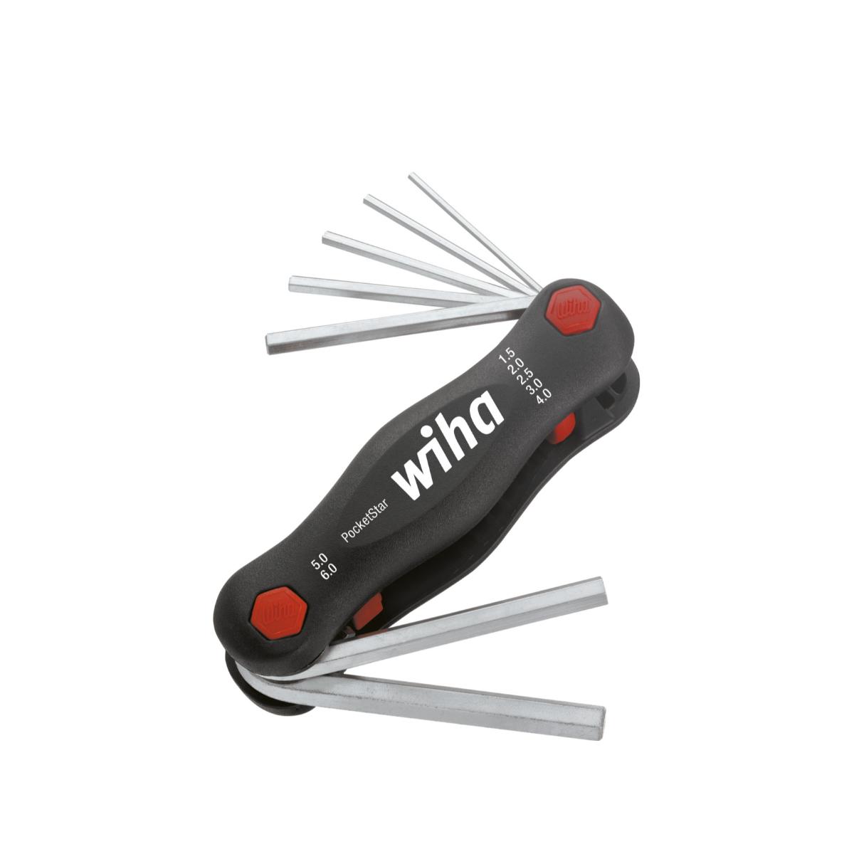 Wiha Multitool PocketStar Sechskant 7-teilges Set
