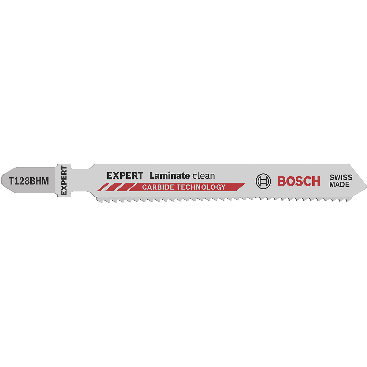 Bosch Stichsägeblatt-Set T 128 BHM, Endurance for Laminate, 3-teilig, 92 mm