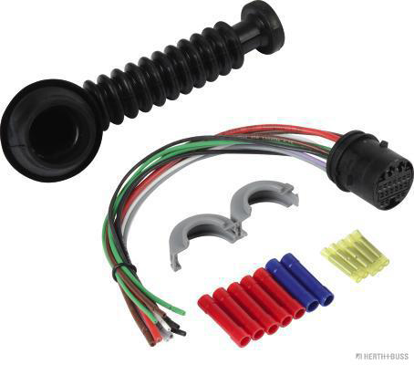 HERTH&BUSS Kabelreparatursatz, Tür, Passend für Opel Astra H / Caravan, hinten