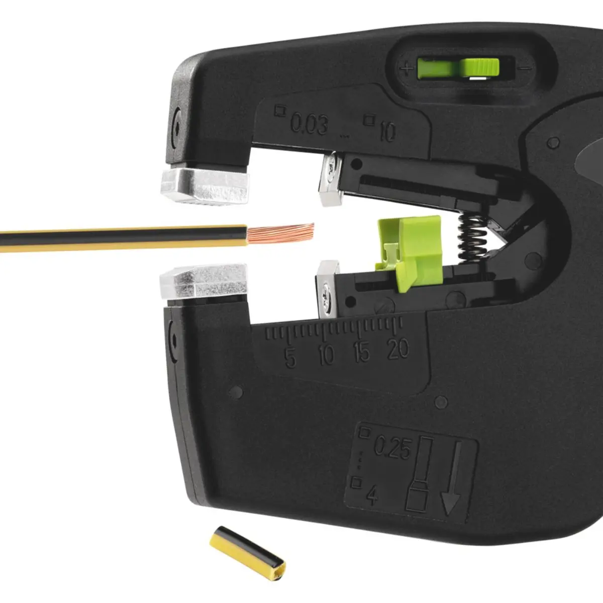 Rennsteig Multistrip® 10 plus, selbsteinstellende Abisolierzange 0,03 - 10,0 mm² mit Crimpfunktion