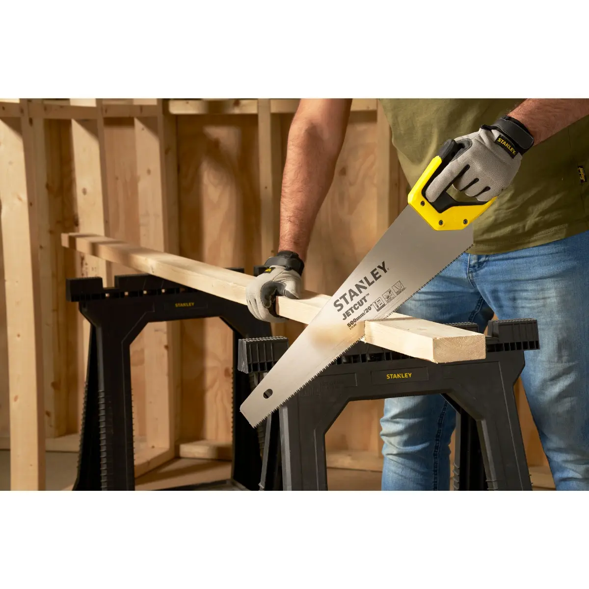STANLEY JETCUT Handsäge 500mm 7TPI