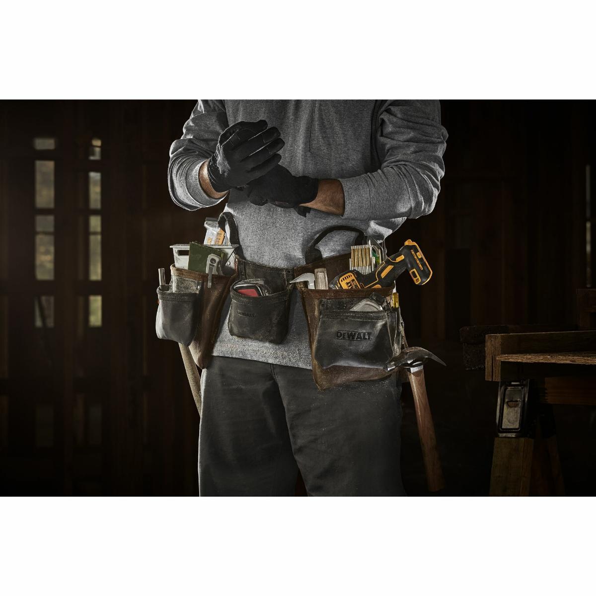 DWST50112-1DE DEWALT Leder Werkzeuggürtel-Schürze