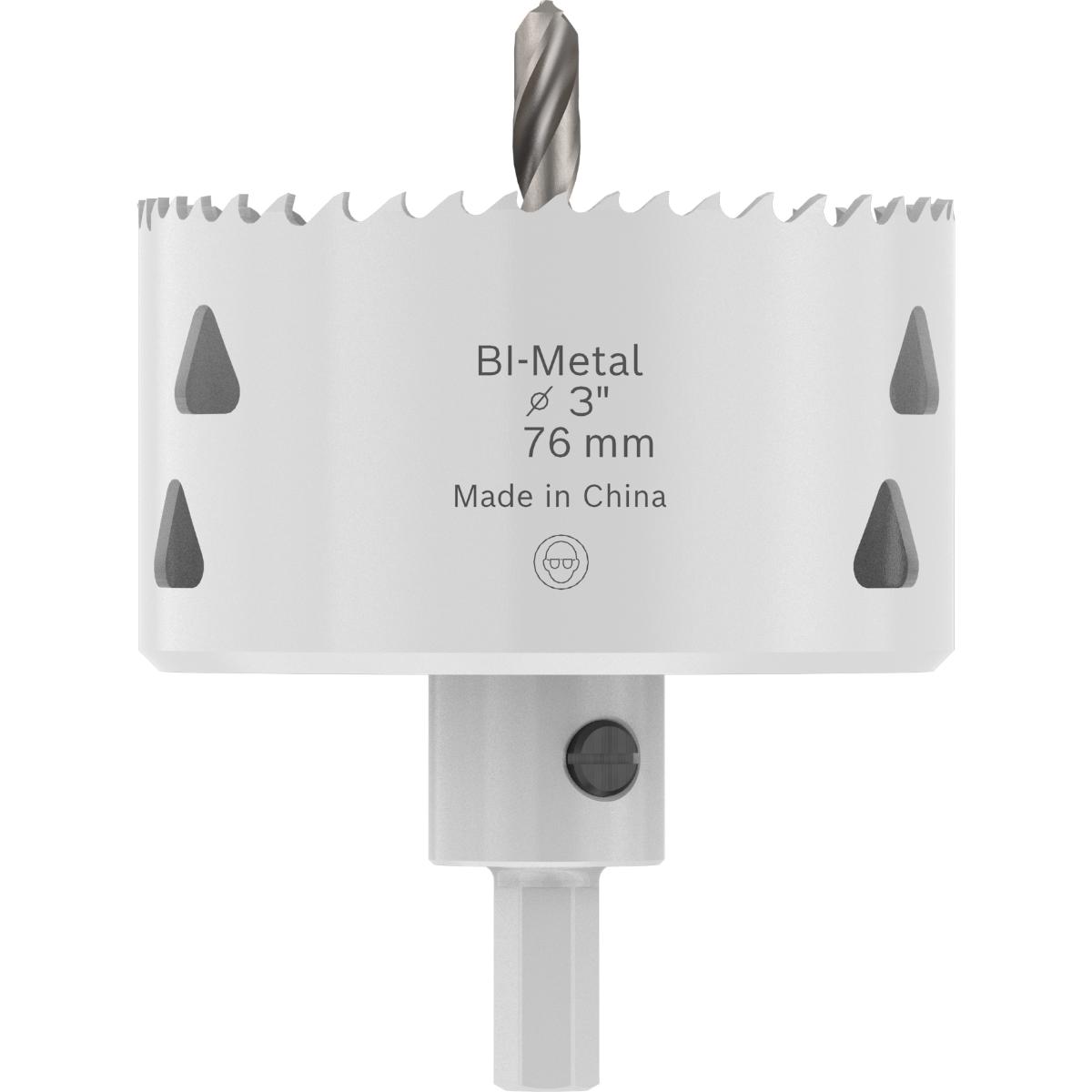 Bosch Multi Material Lochsäge mit Aufsteckhalter, 76 x 40 mm