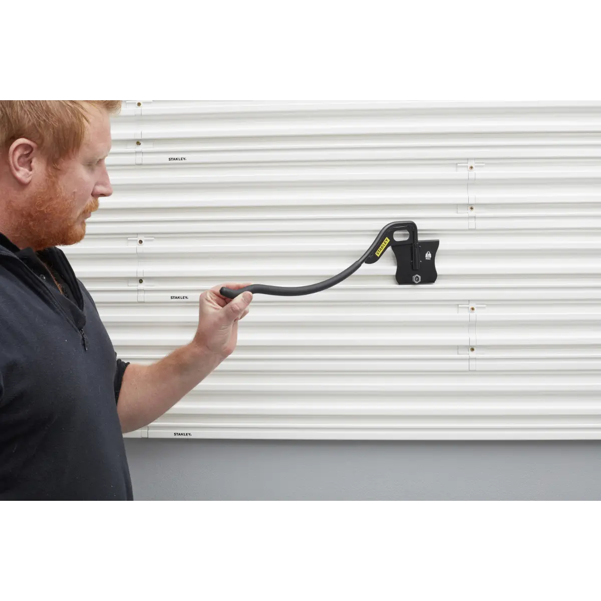 STANLEY Trackwalls Fahrradhalterung, horizontal – 1 Stück