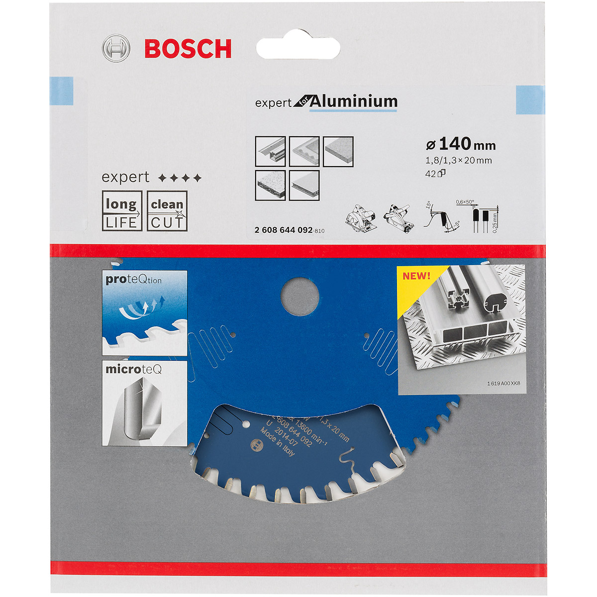 Bosch Kreissägeblatt Expert for Aluminium ø 140 mm