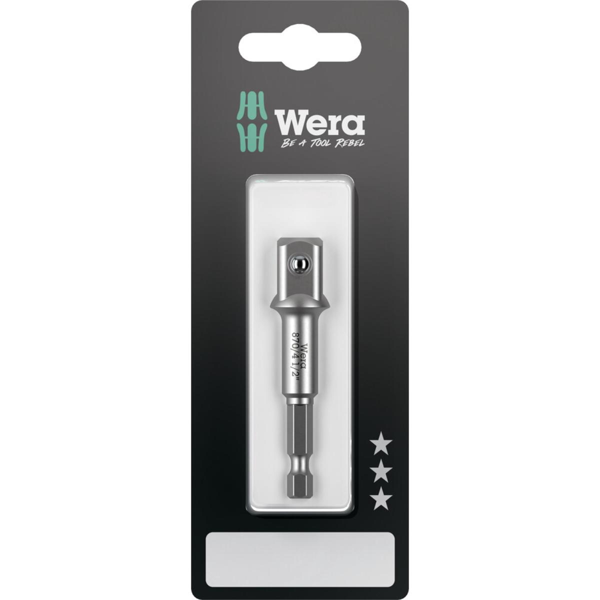 Wera 870/4 SB, 1/4 zoll x 1/2 zoll x 72 mm