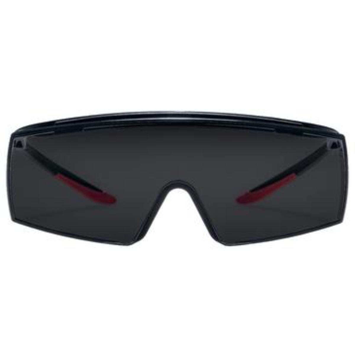 Uvex super f OTG IR-ex 5 Infrarotschutzüberbrille innen beschlagfrei, außen kratzfest & robust gegen Funken, Infrarot-/Multischutzstuf