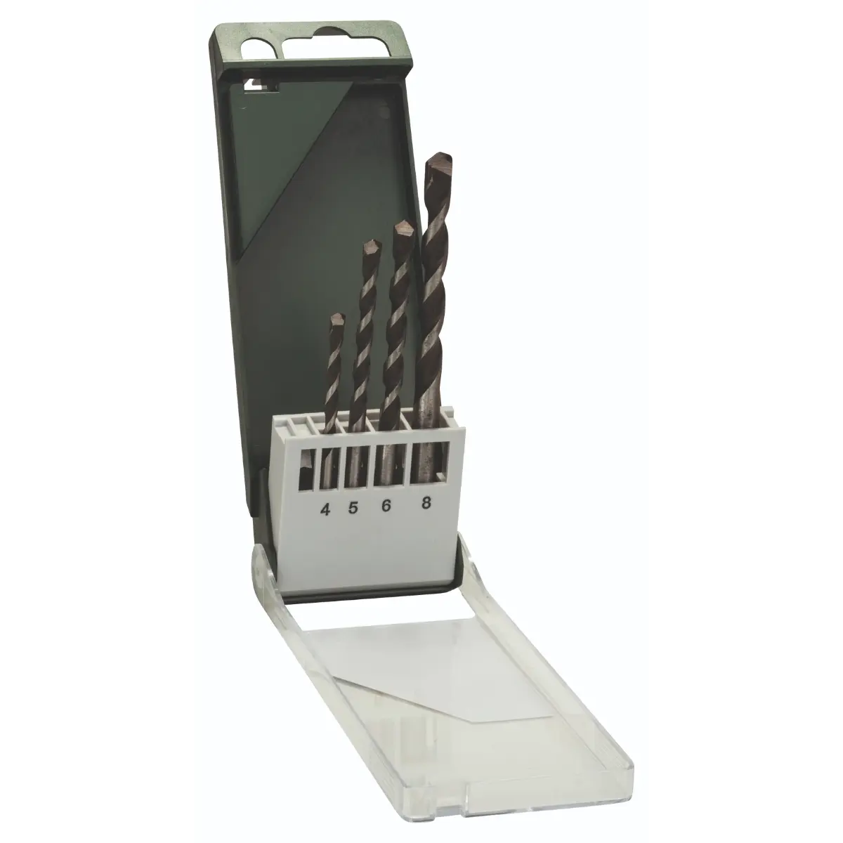 Bosch Mehrzweckbohrer-Set 4,0 x 75 mm, 5,0 x 85 mm, 6,0 x 100 mm, 8,0 x 120 mm, 4-tlg.
