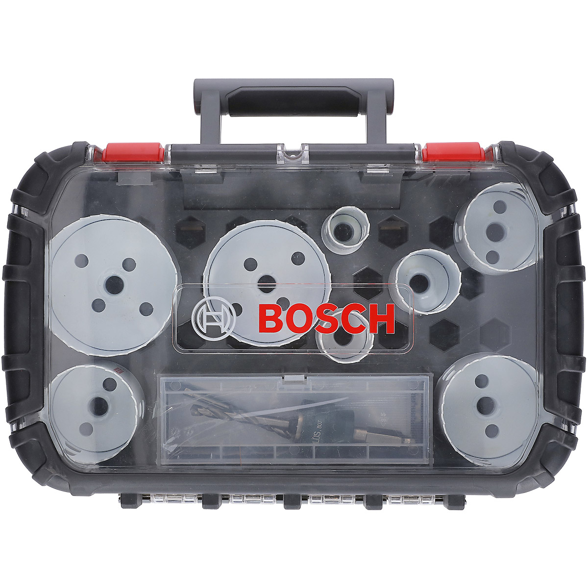 Bosch Lochsägen-Set Progressor for Wood and Metal, 11-teiliges Elektrikerset, 25-86 mm