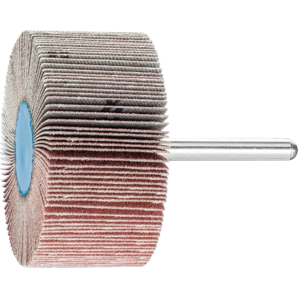 PFERD TOOLS Korund Fächerschleifer F Schaft 6 mm für Feinschliff und Finish, 1 Stück