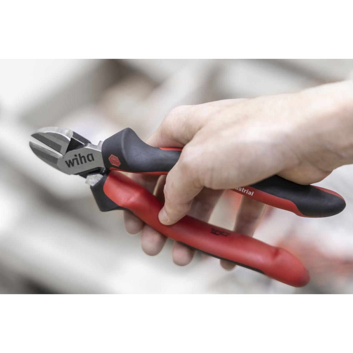 Wiha Seitenschneider Industrial mit DynamicJoint - Blisterverpackung - 5 Stück