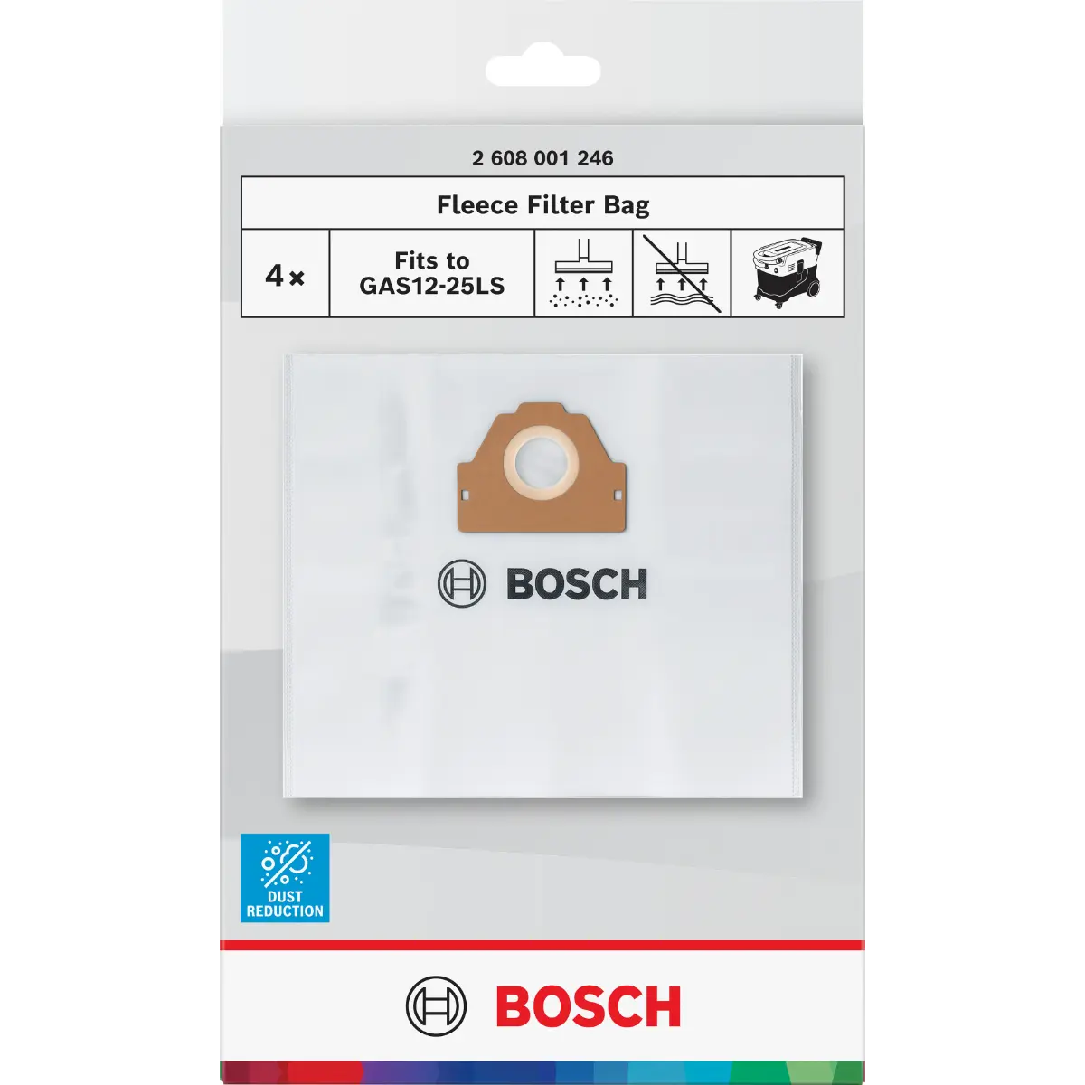 Bosch Fleece Beutel, 480 x 550 mm, 10 l