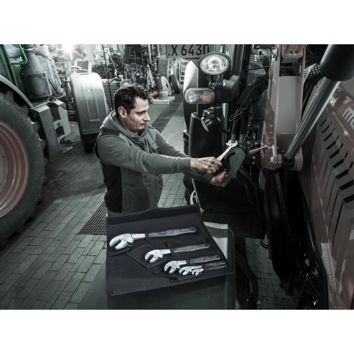 Wera 6004 Joker 6-stelliges Set Selbstjustierender Maulschlüssel-Satz